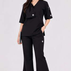 Ameerfits Black Scrub Set