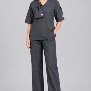 AMEERFITS GREY SCRUB SET